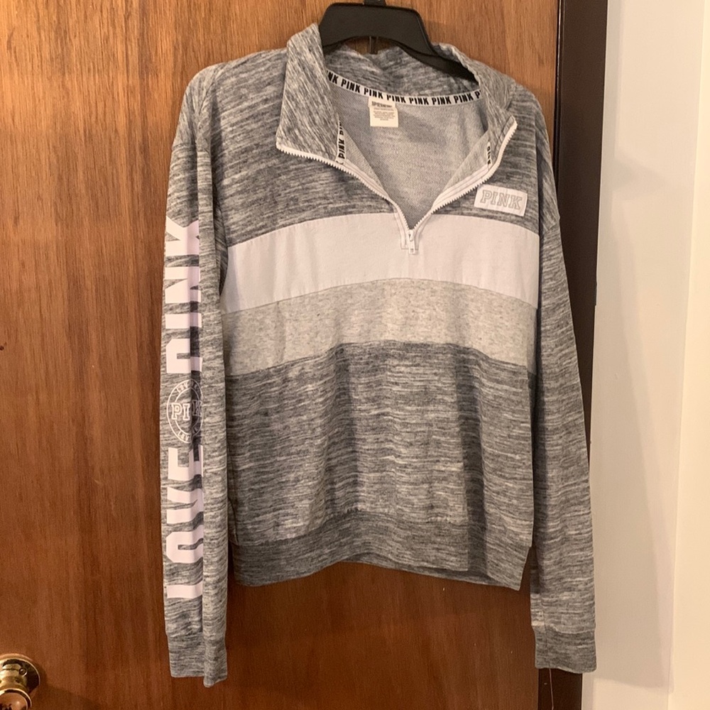 PINK Quarter Zip Sweatshirt
